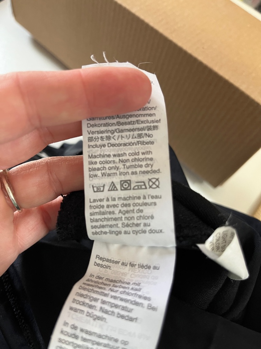 Madewell Maternity Skinny Black Jeans Like New Size 27 - Picture 10 of 12